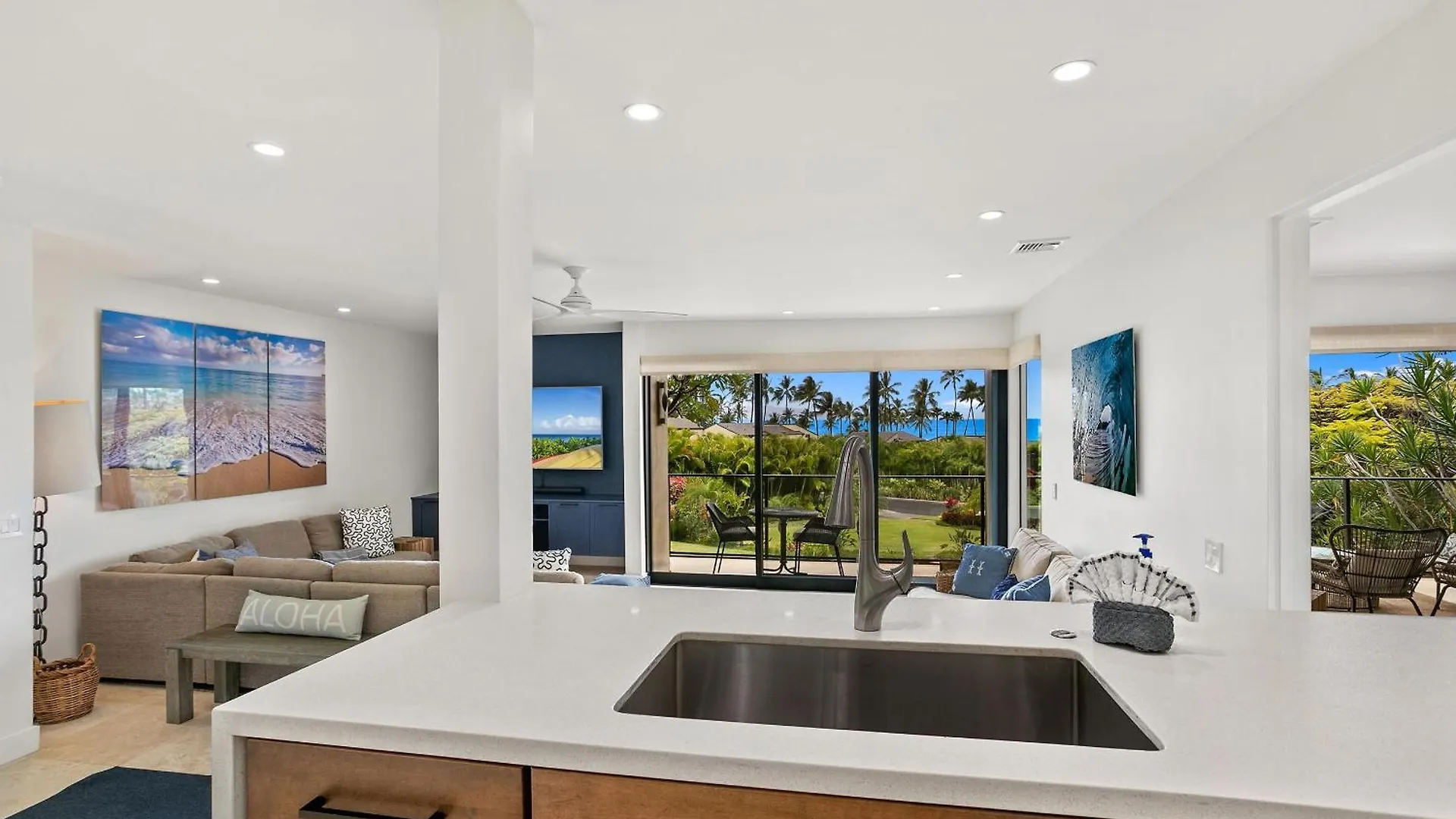 펜션 Wailea Elua Village 803, Ocean Views, Modern Reno 미국