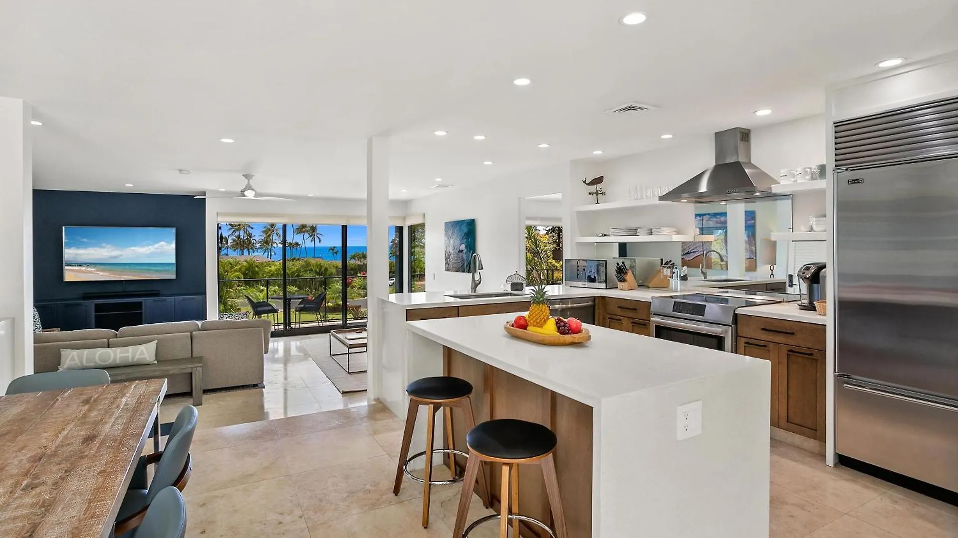 펜션 Wailea Elua Village 803, Ocean Views, Modern Reno